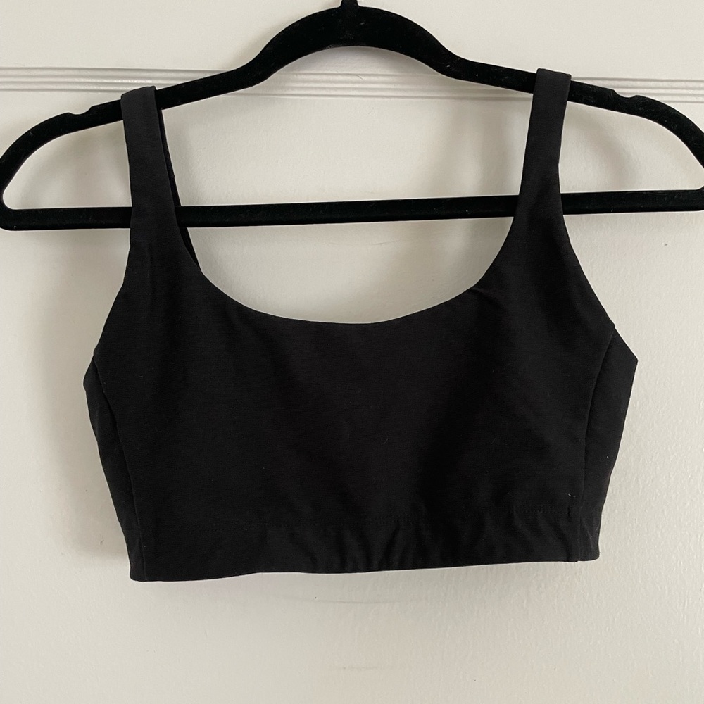 Outdoor Voices Black Sports Bra